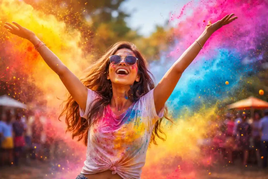 Holi Photo & Video Editing Prompts