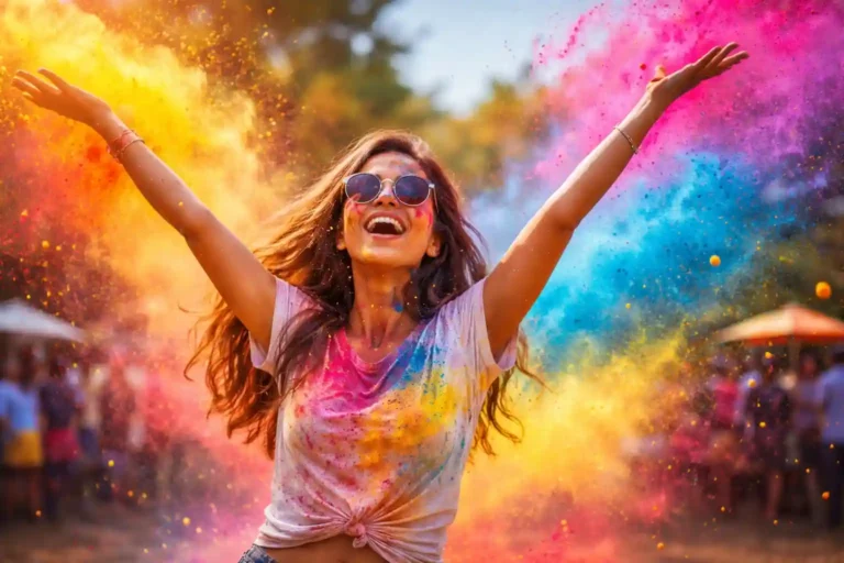 Holi Photo & Video Editing Prompts